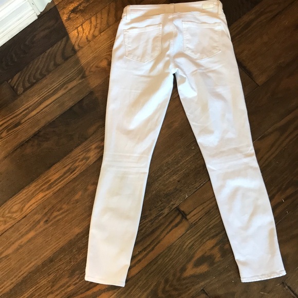 Edgemont ankle Paige jeans (white mist) - Picture 3 of 6